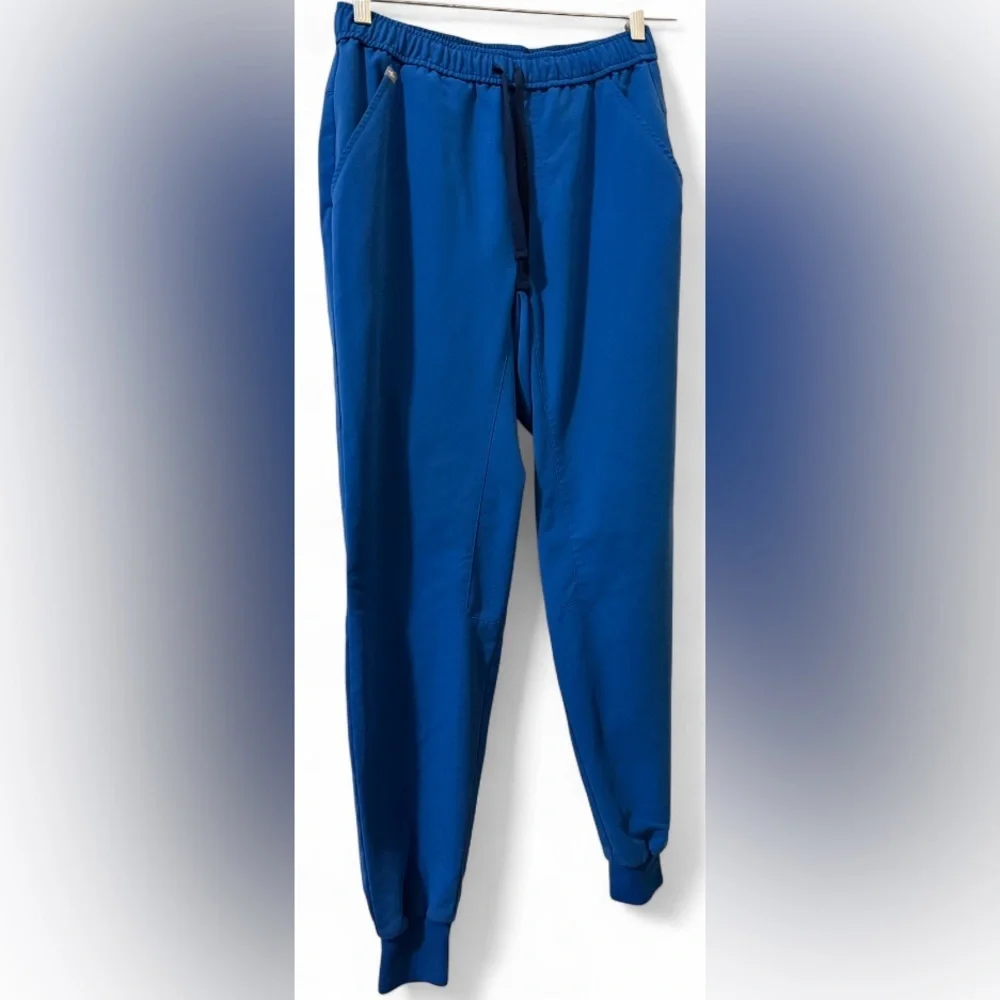 Figs Blue Zamora Joggers – Men's Size Small – Technical Scrub Pants Comfy
